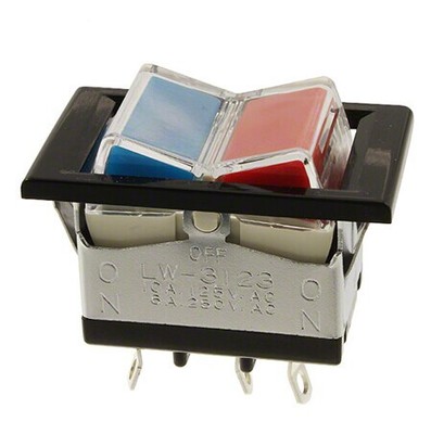 LW3123-F4GC-A進口日本nkk日開LW3021A嵌入式LW3128-L100翹板開關 圖片_高清大圖 