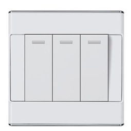 l15全白系列86翹板二三位單控多控暗裝墻壁開關(guān)插座圖圖片,l15全白系列86翹板二三位單控多控暗裝墻壁開關(guān)插座圖高清圖片 溫州市龍灣永中百盛電器廠,