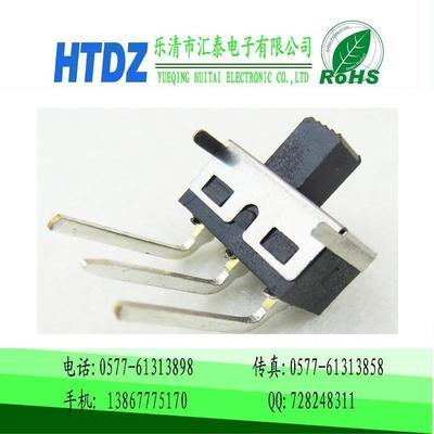 【供應(yīng)拔動開關(guān) 開關(guān) 滑動開關(guān) SS-12D06】價(jià)格,廠家,圖片,電工開關(guān),樂清市匯泰電子-